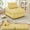 86in Yellow, variant on BEHOST 86" Foldable Teddy Futon Sofa Bed Couch, Convertible Sleeper for Apartment or Guest Room, Yellow