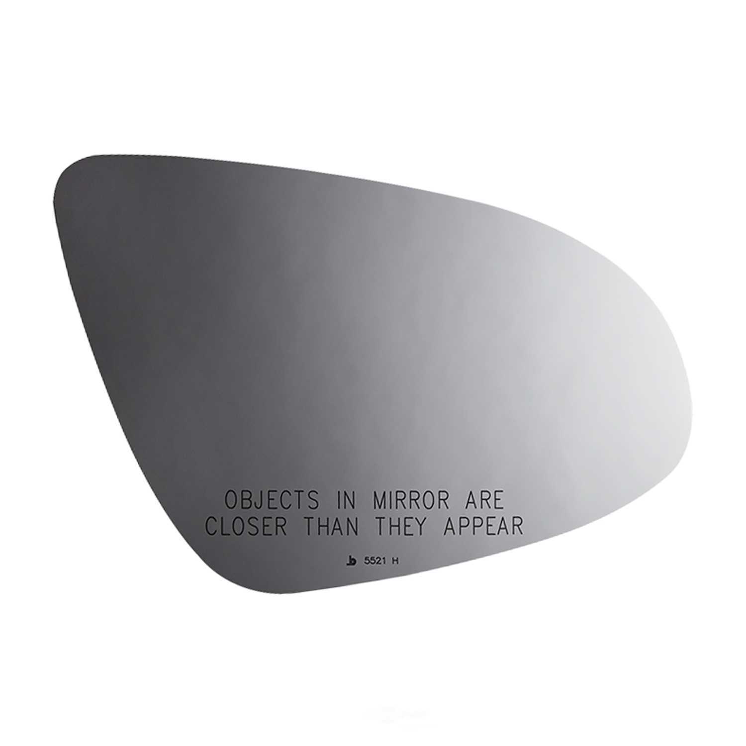 Burco Side View Mirror Replacement Glass - Clear Glass - 5521H