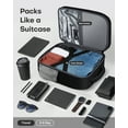 thumbnail image 6 of HOTOR Travel Backpack, Travel Bag for Men and Women, Carry On Luggage for 15.6" Laptop, Black, 6 of 6