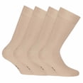thumbnail image 1 of Rohner Calcetines unisex, paquete de 2 - bambú, calcetines cortos, básicos Beige 39-42, 1 of 2