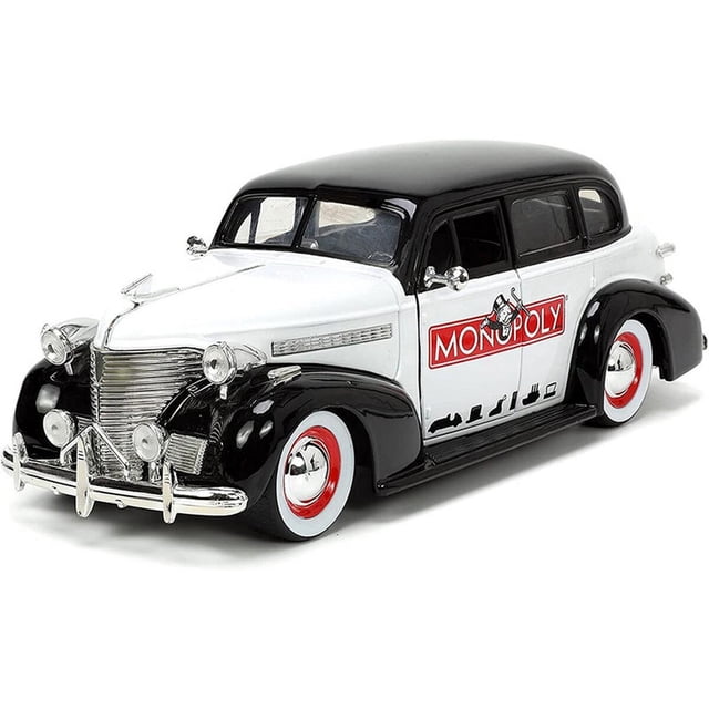 Vehículo Jada Toys Mr.Monopoly 1939 Chevrolet Master Deluxe Escala 1:24 Monopoly multicolor