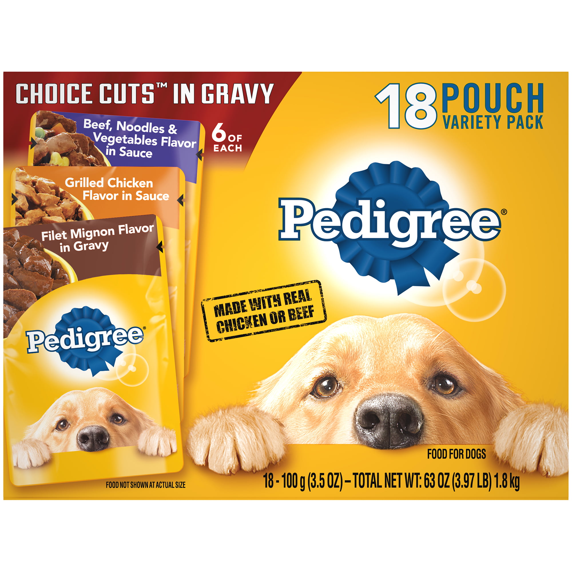 pedigree puppy jelly pouches