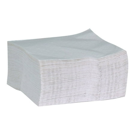 Tork Universal Luncheon Napkins, 1-Ply, 13"x11.5", 1/4 Fold, Poly-Pack,White,6000/CT -TRKL3141
