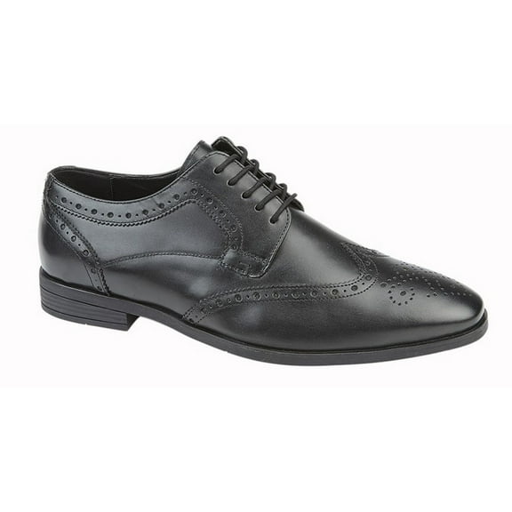 Roamers Mens Softie Leather Brogues