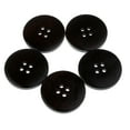 thumbnail image 4 of Botones de Costura de de 20 Agujeros Redondos de 4 Agujeros para La Decoración de La Ropa Del Arte de Costura Negro / Marrón Macarena Botones de madera redondos de 4 agujeros, 4 of 6