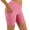 Pink, variant on bbymog Biker Shorts Women Stretch High Waist Breathable Workout Yoga Shorts Fitness Sports Running Leggings Shorts with Pockets
