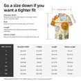thumbnail image 5 of Sikiie Animals Men's Cuban Shirt, Hawaiian Shirts, Business Casual Button Down Shirts, Short Sleeve Shirt-Medium, 5 of 5