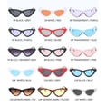 thumbnail image 4 of Gafas de sol HUOGUO New Trendy Retro Cat Eye para mujer, 4 of 4