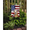 thumbnail image 2 of Carolines Treasures RDR3028GF USA American Goat Flag Garden Size, 2 of 3