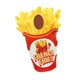 thumbnail image 4 of Disfraz de patatas fritas, unisex, disfraz de comida frita para representaciones teatrales, 4 of 9