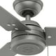 thumbnail image 2 of Ventilador De Techo Hunter 59262 Cassius Matte Silver 52" Hunter 59262, 2 of 7
