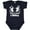 Navy Blue, variant on Inktastic How I Roll Bowling Boys or Girls Baby Bodysuit