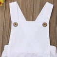 thumbnail image 4 of Kiapeise Baby Cotton Romper Sleeveless Sling Solid Color Jumpsuit, 4 of 6