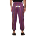 thumbnail image 3 of Lars Amadeus Shiny Drawstring Jogger for Men's Metallic Sweat Pants Party Sparkle Pants, 3 of 5