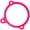 Hot Pink, variant on West Coast Paracord 3 Hole Water Bottle Safety Ring - Combine Paracord & Other Cables - Create Slings, Holders, and Handles - 2.5"
