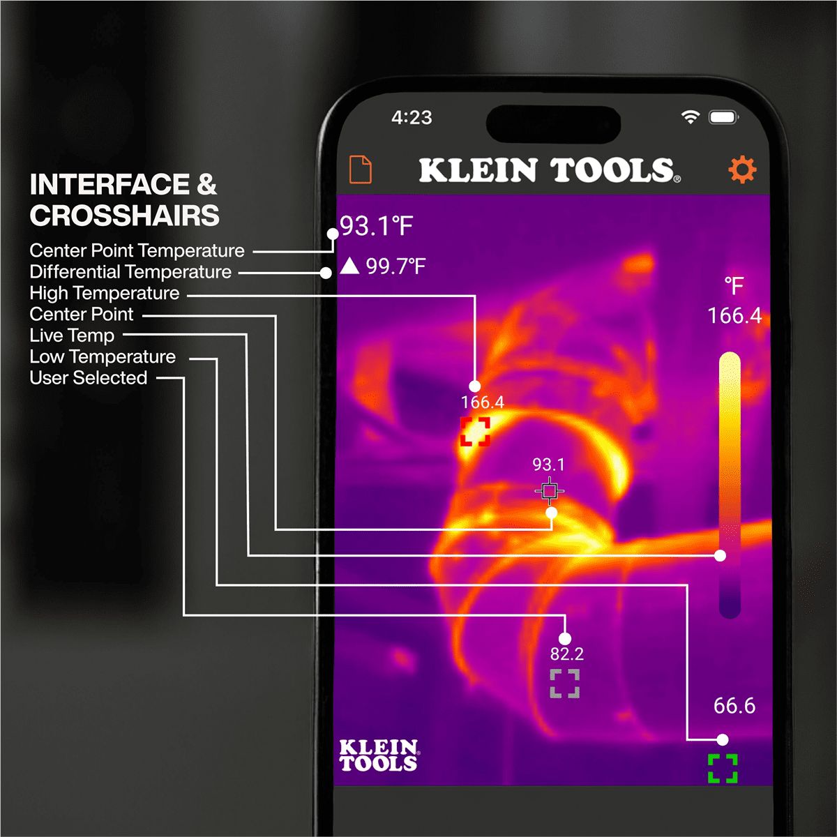 Klein Tools Mobile Thermal Imager For Android / iOS