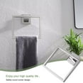 thumbnail image 4 of KOKOSIRI Bath Towel Bar Set Bathroom Hardware Accessories Set Toilet Paper Holder Towel Holder Towel Ring Coat Hook Wall Mount Stainless Steel Ploshed Chrome B09A5-CH, 4 of 7