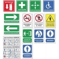 thumbnail image 1 of Tallaxi Señalamientos de Protección Civil en Coroplast 14 Piezas Color Multicolor Estilo Industrial, 1 of 5