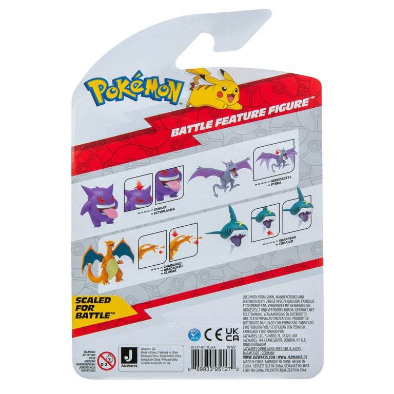 ポケモン パンゴロ バトルフィーチャーフィギュア Jazwares Pokemon 10 Pack Battle Ready Figures Incineroar, Pikachu