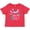 Red, variant on Inktastic I Love My Gigi Pink and Blue Fox with Hearts Boys or Girls Baby T-Shirt