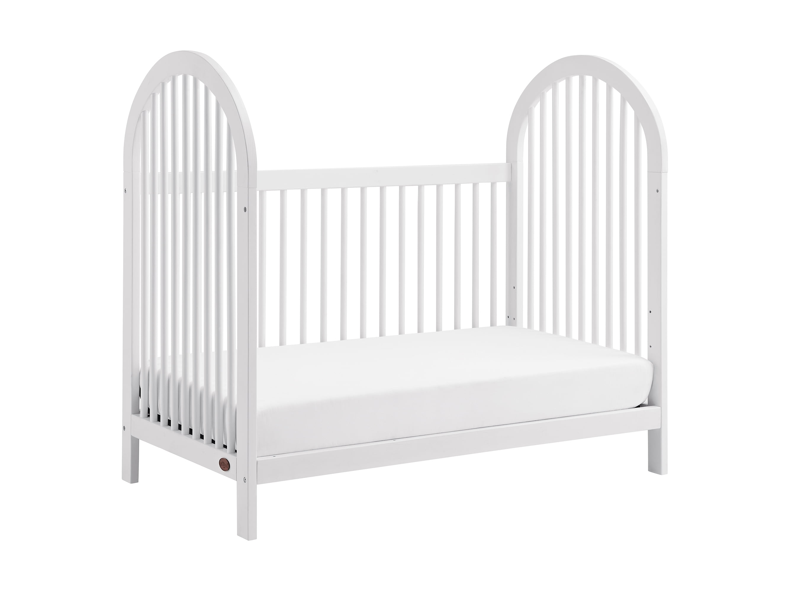 Soho Baby Everlee Convertible Island Crib, Whitewash