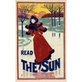 thumbnail image 3 of Louis Rhead 17x24 Black Modern Framed Museum Art Print Titled - The Sun (1900), 3 of 5