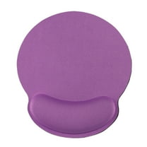 CCOCC Mouse Pad with Wrist Support,Non-Slip Rubber Backing Mouse Mat,Ergonomic Memory Foam Wrist Support Desk Mat,Purple