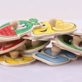 thumbnail image 5 of Early Learning Wooden Puzzle Board Wooden Jigsaw Puzzle Kid Toy Gift, 5 of 5