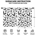 thumbnail image 2 of Blackout Kids Curtains,Halloween Bat Pattern Childrens Insulated Curtains Set Of 2,Bedroom Essentials,Toddler Room Decor 42"x54", 2 of 5