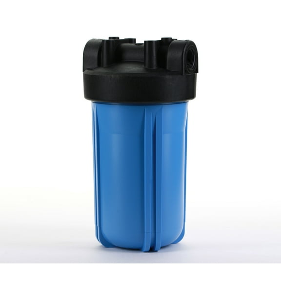 Hydronix HF45-10BLBK10 Water Filter Housing NSF listed 10" - 1" Ports