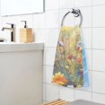 thumbnail image 5 of Butterflies Daisy Flowers Cotton Face Towels Soft Hand Towel Absorbent Bathroom Towel for Kitchen Hotel Decoration, 5 of 7