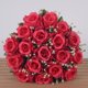 thumbnail image 1 of Ramo de rosas de simulación, flores de seda, 18 rosas, para boda, sala de estar, con flores, decoración, flores falsas, 1 of 6