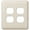 Light Almond, variant on Amerelle 935DDW Devon Wallplate, 2 Duplex, Steel, White, 1-Pack