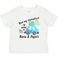 thumbnail image 3 of Inktastic Book My Reservation I'm Going to Nana and Papa's Boys or Girls Baby T-Shirt, 3 of 5