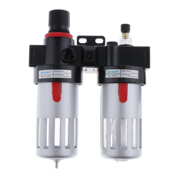 BFC4000 G1/2" Air Compressor Filter Lubricator Oil Water Separator 60CC Walmart.ca