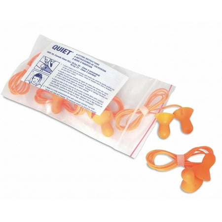 Ao Safety Corded Ear Plugs - Honeywell Howard Leight Ear Plugs, Corded, 26dB, PK5 QD-5-30