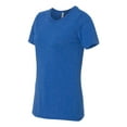 thumbnail image 2 of Bella Plus Canvas B30505758 Womens Relaxed Fit Triblend T-Shirt, True Royal Triblend - 3XL, 2 of 5