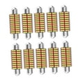thumbnail image 3 of koolsoo 10Pcs Car Interior Light Trunk Light Accessories Light Dome Light Bulbs 39mm, 3 of 9