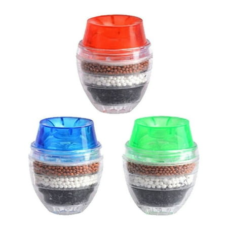 

XIANXIAN Faucet Water Filter 6 Layer Cartridge Activated Carbon Filters Water Filter Faucet Water Filter Replacements for Sink Applicable