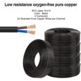 16.4FT 18 Gauge 2 Conductor Electrical Wire Flexible PVC Cord for LED