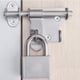 thumbnail image 4 of Door Latch, 2 Pcs Latch, Durable Thickened Stainless Steel Sliding Door Latches for Bathroom Cage,Kitchen Cabinet, Bolt: 10x120mm Ji, 4 of 4