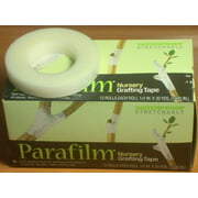 Parafilm M JX903 Parafilm Grafting Tape, 90' Roll Clear, 1/2" Tape