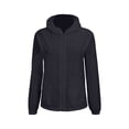 thumbnail image 5 of Breezora Womens Lightweight Oversized Hooded Spring Jacket Thin Layer Outerwear Plus Size XXL Size Black, 5 of 5