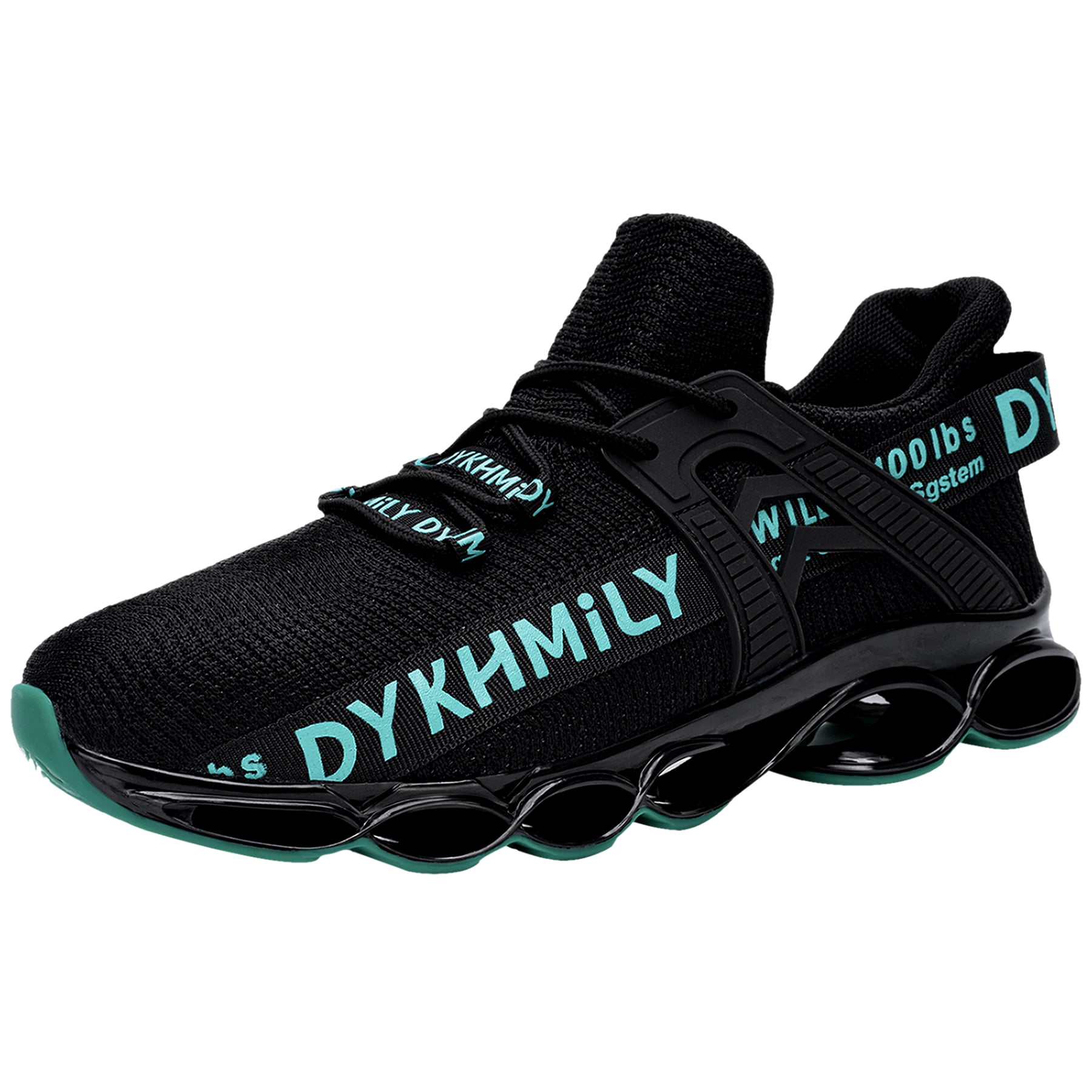 DYKHMILY Steel Toe Shoes for Men Slip Resistant Work Shoes - Walmart.com