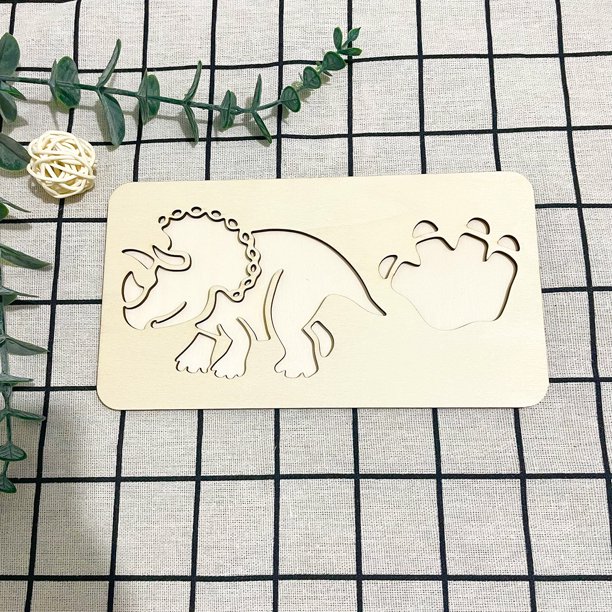 Bandeja sensorial de animales de madera para niños, juguetes educativos, herramientas sensoriales para cultivar la capacidad práctica de los niños, juguetes para padres e hijos