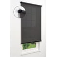 thumbnail image 2 of Linen Avenue Cordless Solar Screen Roller Shade - 5% Charcoal, 2 of 7