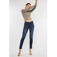 thumbnail image 4 of Kancan - Women's Mid Rise Super Skinny Jeans - Basic - KC7085, 4 of 10