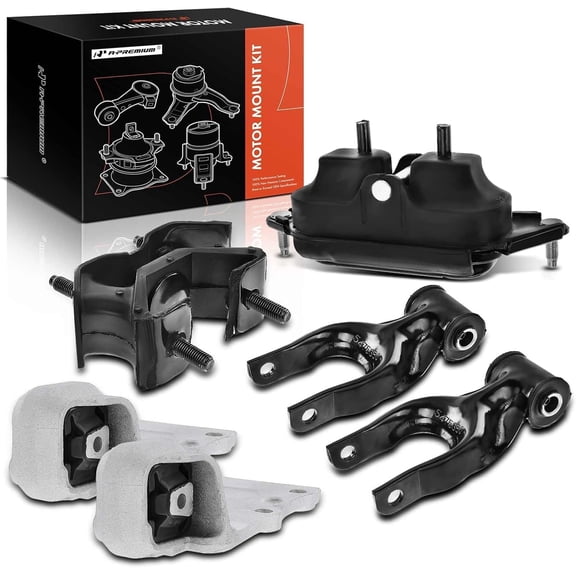 A-Premium 6PCS Engine Motor Transmission Mount and Torque Strut Mount Set Compatible with Chevrolet Uplander Venture & Buick Terraza Rendezvous & Saturn Relay, 3.4L 3.5L 3.9L, Automatic Transmission