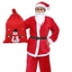 thumbnail image 3 of Bearachild Trajes de ropa de Navidad Traje de Cosplay ligero amigable con la piel Tela no tejida Traje de Papá Noel Guantes Ropa de Navidad Kits de decoración para fiestas Bearachild HA068334-00, 3 of 6