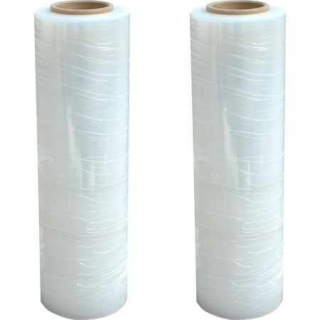 (2 Pack) Pro-Series Stretch Wrap Roll, 18